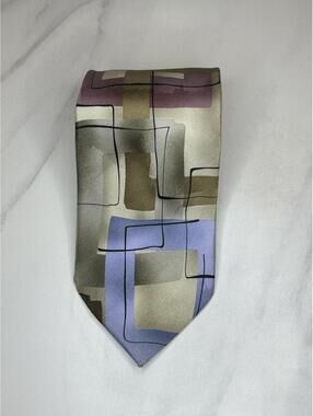Vintage J. Garcia Limited Edition Space Container 100% silk tie art to wear